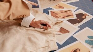 remote fashion designer working