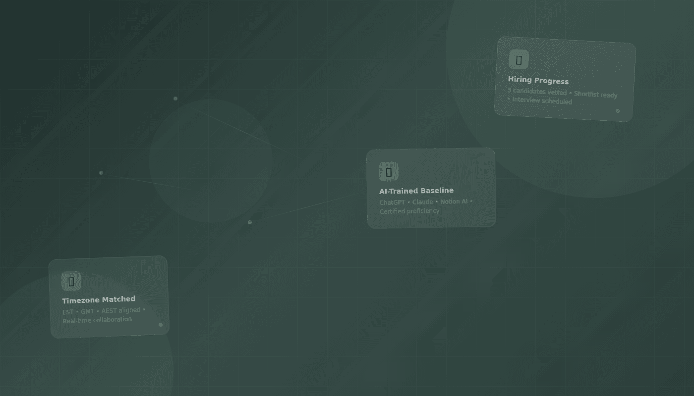 Zedtreeo remote staffing platform — hire AI-trained professionals from $5/hr
